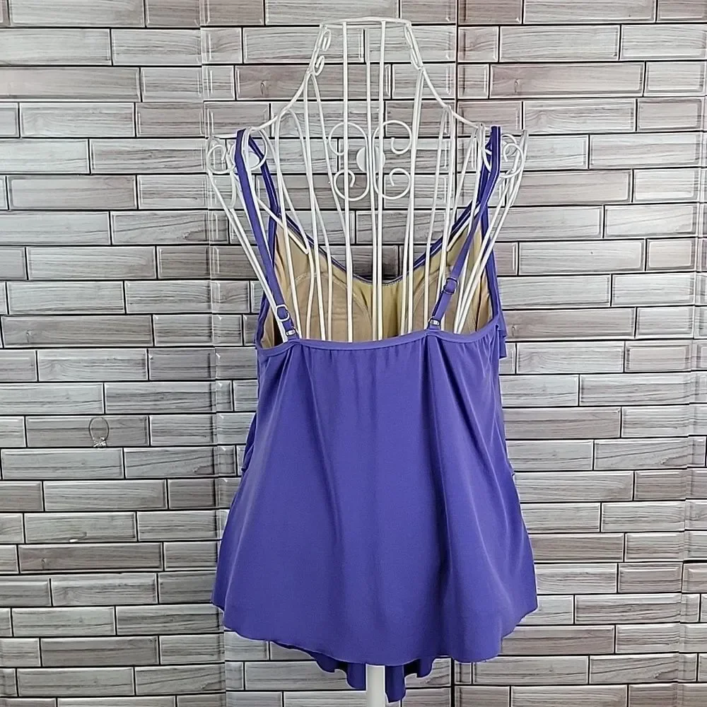 Magicsuit Rita tankini swim top Size M
